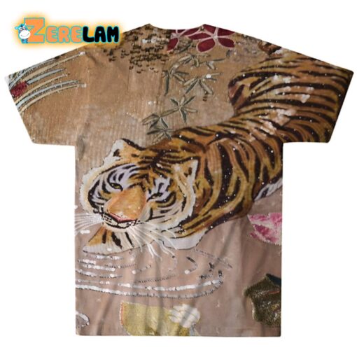 Mark Elliot Zuckerberg Tiger Shirt