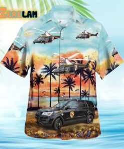 Maryland State Police Ford Utility Interceptor Hawaiian Shirt