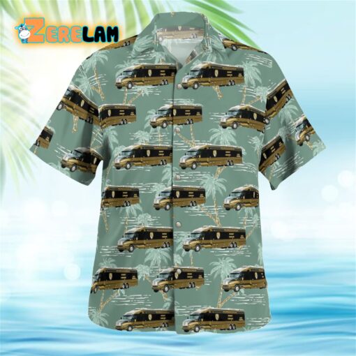 Maryland State Police Incident Command Hawaiian Shirt