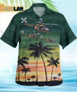 Maryland State Police Trooper 3 Helicopter Hawaiian Shirt