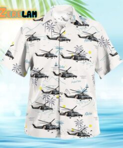 Maryland State Police Trooper 5 Helicopter Hawaiian Shirt