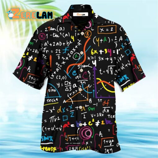 Math Basic Mathematics Style Hawaiian Shirt