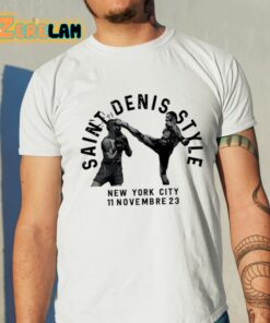 Matt Frevola Saint Denis Style New York City 11 Novembre 23 Shirt
