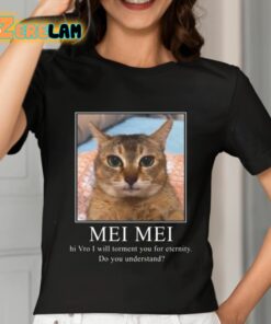 Mei Mei Hi Vro I Will Torment You For Eternity Do You Understand Shirt 2