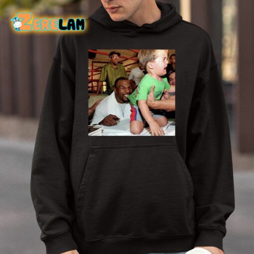 Mike Tyson Biting Kids Shirt