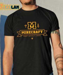 Minecraft Craft Without Limits Shirt 10 1