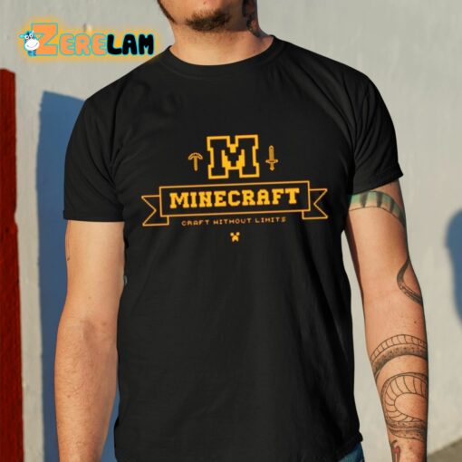 Minecraft Craft Without Limits Shirt