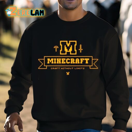 Minecraft Craft Without Limits Shirt