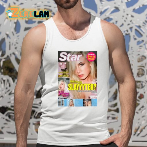 Miss New Tits Slayyyter Magazine Shirt