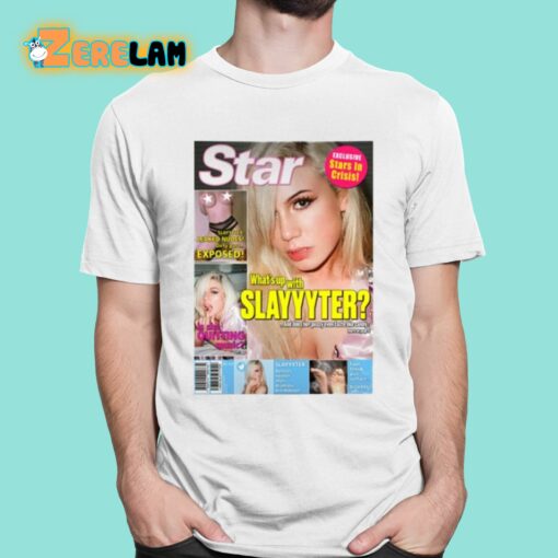 Miss New Tits Slayyyter Magazine Shirt