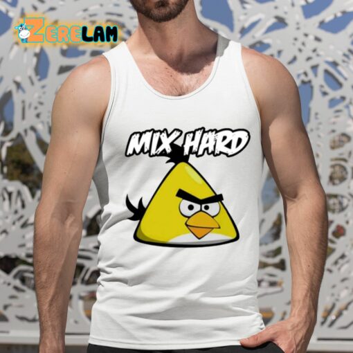 Mix Hard Chuck Angry Birds Shirt