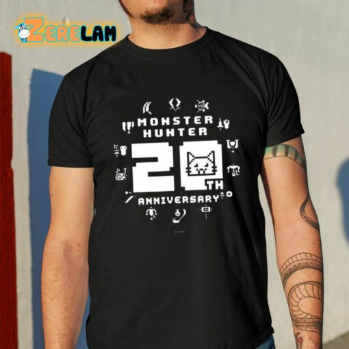 Monster Hunter 20Th Anniversary Shirt