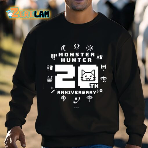 Monster Hunter 20Th Anniversary Shirt