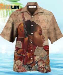 Music Lover Easily Distracted By Music And Wine Hawaiian Shirt