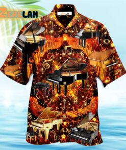 Music Piano Is My Soul Hawaiian Shirt