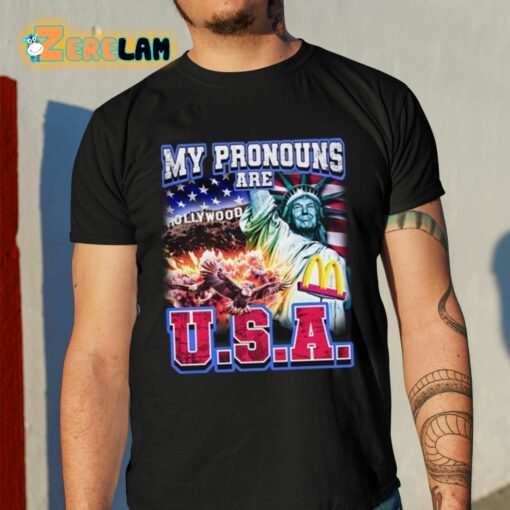 My Pronouns Are USA Shirt