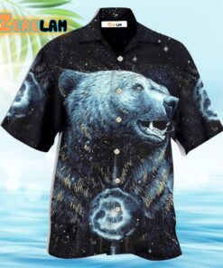 Native Style Love Peace Bear Hawaiian Shirt