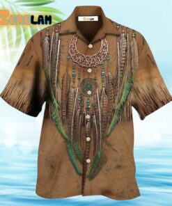 Native Style Love Peace Vintage Hawaiian Shirt