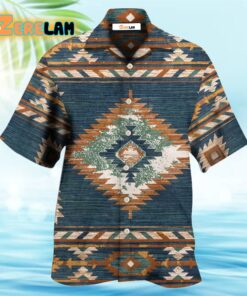 Native Style Love Peace Vintage Pattern Hawaiian Shirt