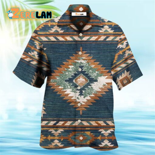 Native Style Love Peace Vintage Pattern Hawaiian Shirt