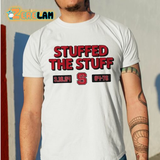 Nc State Basketball Stuffed The Stuff Shirt