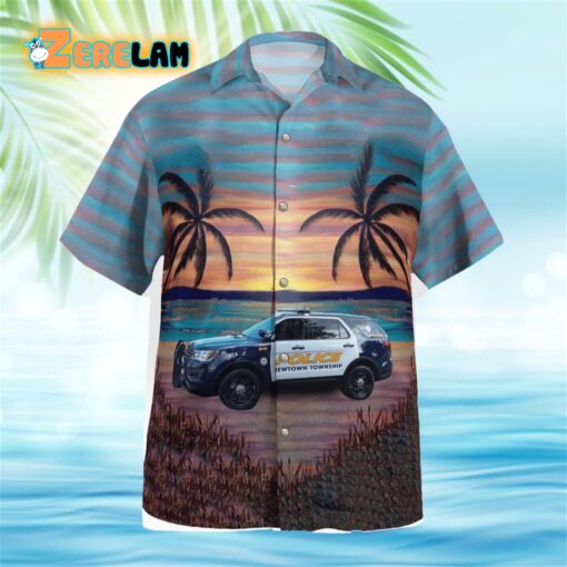 Newtown Borough Police Department Hawaiian Shirt