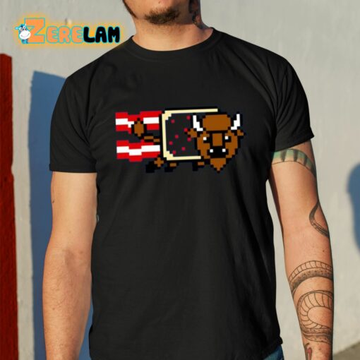 Nyan Buffalo Pixel Shirt