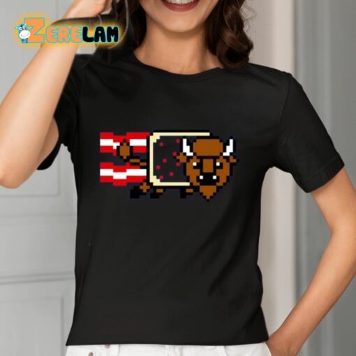 Nyan Buffalo Pixel Shirt