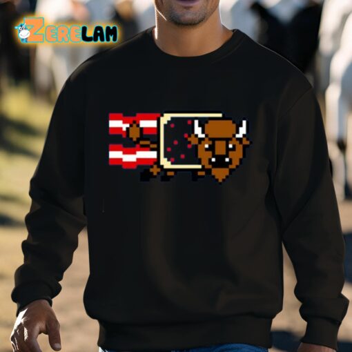 Nyan Buffalo Pixel Shirt