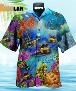 Ocean Amazing Aquarium Hawaiian Shirt