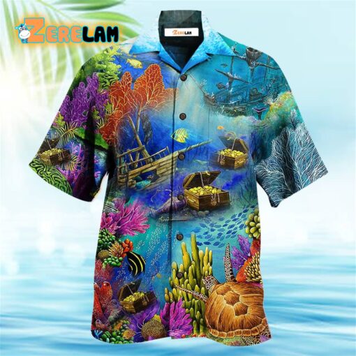 Ocean Amazing Aquarium Hawaiian Shirt