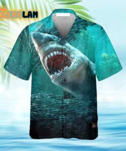Ocean Shark Hawaiian Shirt