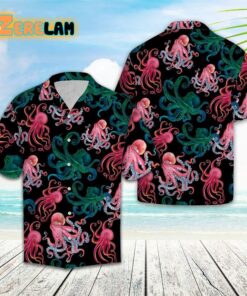 Octopus Party Hawaiian Shirt