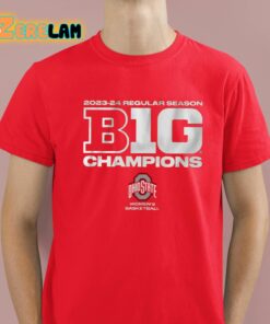 Ohio State Women’s Basketball 2023-24 Big Ten Regular Season Champions Shirt