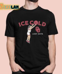 Oklahoma Women’s Basketball Lexy Keys Ice Cold Shirt