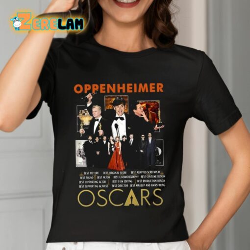 Oppenheimer Oscars Award Shirt