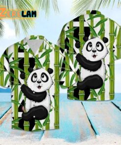Panda Bamboo Hawaiian Shirt
