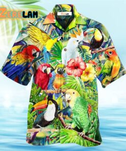 Parrot Lovely Life Hawaiian Shirt