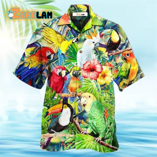 Parrot Lovely Life Hawaiian Shirt