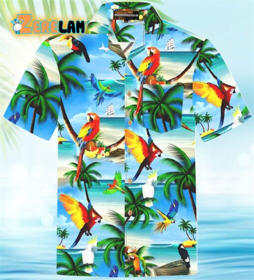Parrot’s Island Hawaiian Shirt