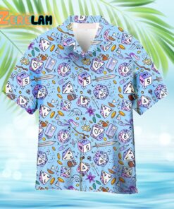 Dnd Funny Pattern Hawaiian Shirt