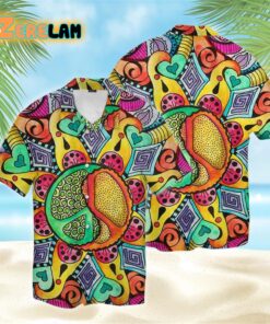 Peaceful Hippie Hawaiian Shirt