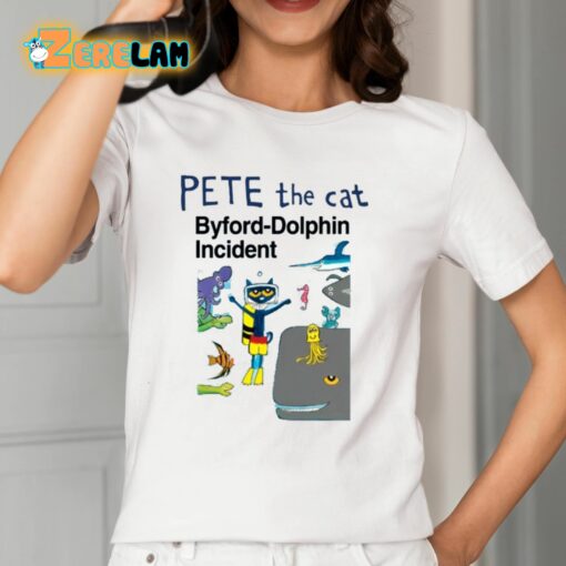 Pete The Cat Byford-Dolphin Incident Shirt