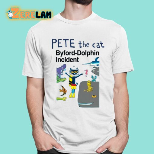 Pete The Cat Byford-Dolphin Incident Shirt