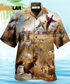 Pheasant Hunting I’m So Excited Hawaiian Shirt