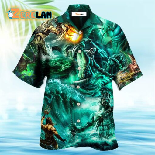 Poseidon The God of Seas Style Hawaiian Shirt