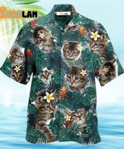 Powered By Cat Sand Hawaii Hawaiian Shirt
