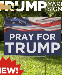 Pray For Trump Flag