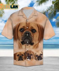 Puggle Great Hawaiian Shirt