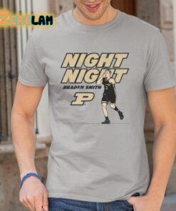 Purdue Basketball Braden Smith Night-night Shirt